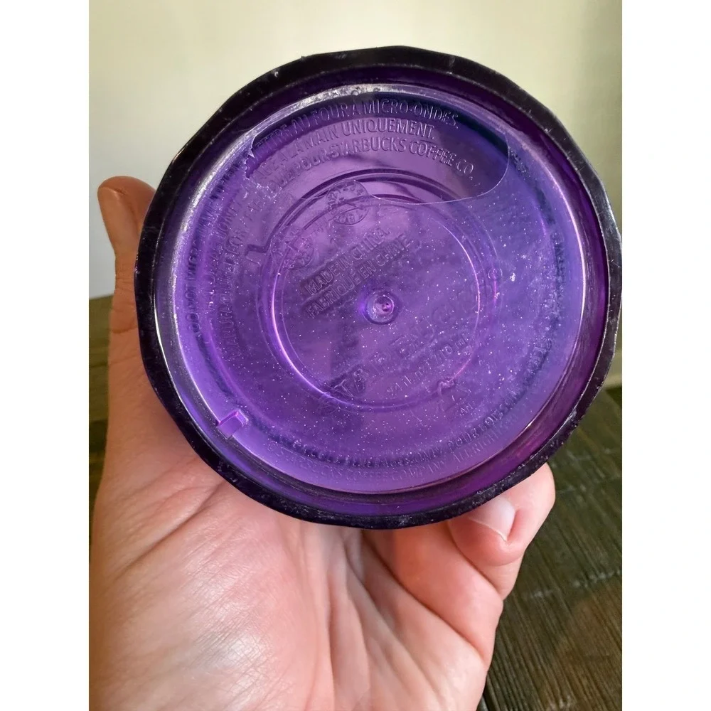 Starbucks Venti 24oz Purple Kaleidoscope Pleated Dome Tumbler‎ Cold Cup